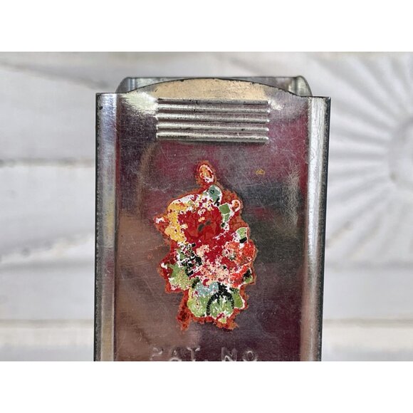 Vintage 1930s Nut/Spice Chopper Glass Jar Metal Farmhouse Decor - Picture 12 of 14